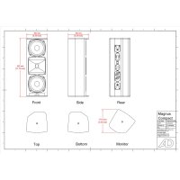 AD-Systems - Magnus Compact (Doppel 5? Hochleistungs Lautsprecher)
