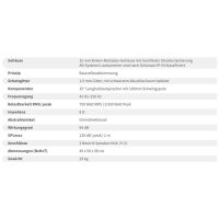 AD-Systems - i.Flex15B (15? Installations-Bassreflexsystem)