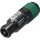 Neutrik NL4FXX-W-S 4-poliger speakON Kabelsteckverbinder, Schraubklemmen, Spannzangen-Zugentlastung, Kabel-Durchmesser von 6 bis 12 mm.
