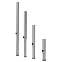 ModulaDecks Teleskopfuß Höhe 60-100 cm