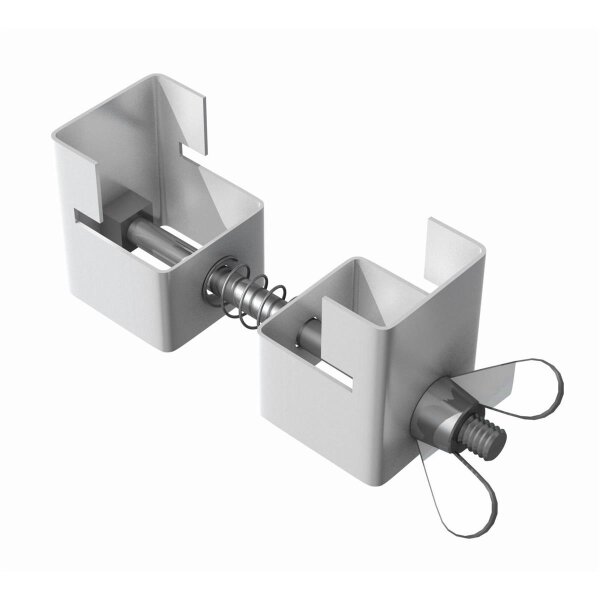 ModulaDecks Verbindungsklammer zur Verbindung zweier benachbarter Podeste