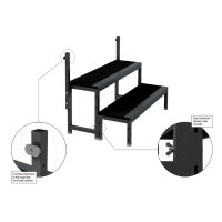 ModulaDecks MODSTR20 Stahlstufe für modulare...