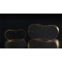 Ecler NIMBO-24 Designlautsprecher passiv, gold, 2x4/1, 80W/ 16Ohm, 165°x 150°, VESA 75, Euroblock