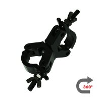 CJS Doppelschelle - 500kg/50mm 360° schmal schwarz...