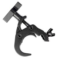 SDJ CL250BK Clamp Aluminium Schwarz 48mm bis 51mm max. 250Kg