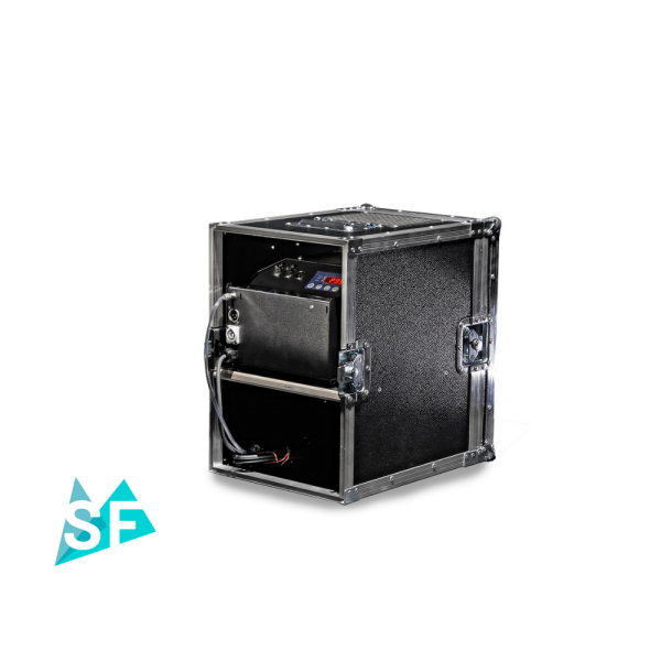 Smoke Factory, Captain D., 1350 Watt Nebelmaschine im Amptown Case/ Vertikal Feature/ DMX
