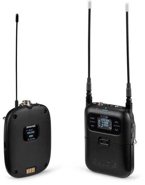 Shure SLXD15+ Mobiles digitales Drahtlossystem