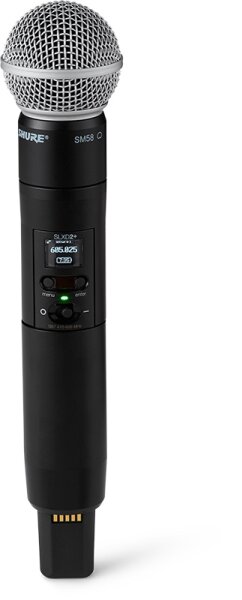 Shure SLXD2+/58 Handsender mit SM58 Mikrofonkapsel