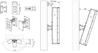 HK Audio - SI SERIES P10 Schwenk-/Neigebügel 1x