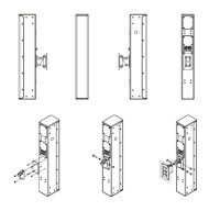 HK Audio - SI SERIES P10 Schwenk-/Neigebügel 1x