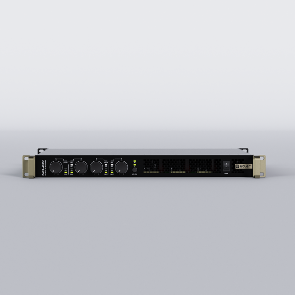 ecler DARA-4B150 4x150 W RMS @ 4 Ω | LoZ&HiZ | DSP | Klasse D, netzwerkfähiger Verstärker
