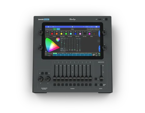 ChamSys - QuickQ Studio+ - Lichtsteuerkonsole 19"